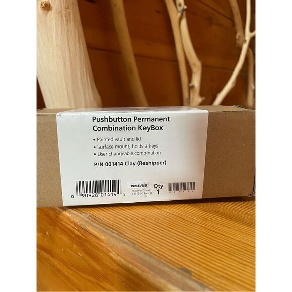 Kidde AccessPoint KeySafe Clay Pushbutton Permanent Combination Keybox 001414 - Picture 2 of 2